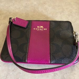 Coach wristlet
